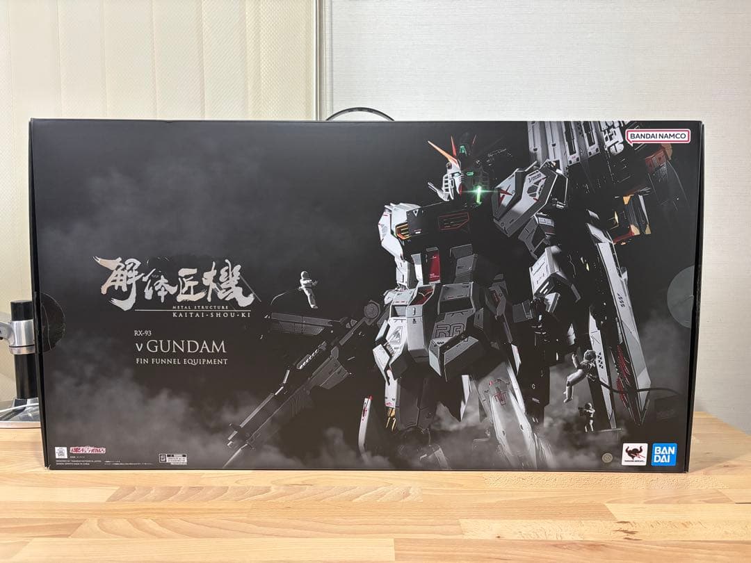 [開封品　取説なし]解体匠機 rx-93 νガンダム　フィンファンネル装備