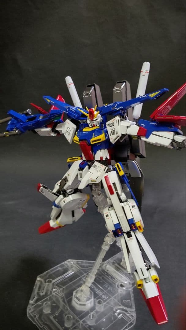 MGカトキ強化型ZZ ガンダム全塗装作品