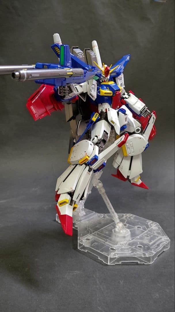 MGカトキ強化型ZZ ガンダム全塗装作品