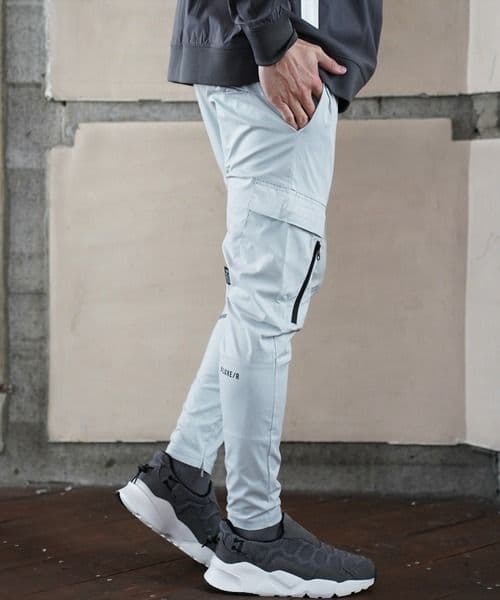 LUXE/R GOLF ストレッチ布帛カーゴパンツ 45940ICEM