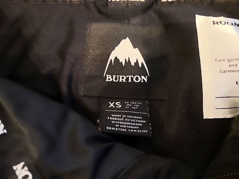 burton スノーボードウェア キッズ 上下 xs 110〜120 キッズ