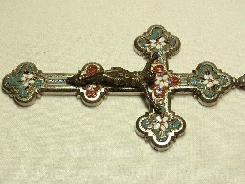 c1555イタリア マイクロモザイクタイル クロス《大型サイズ（S）》