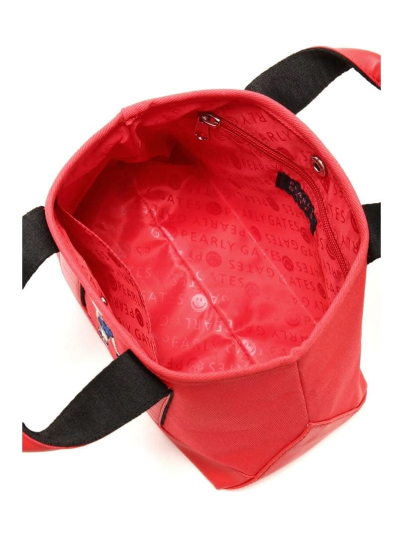 新品 未使用 パーリーゲイツ カートバッグ GOLFラビットカートBAG レッド