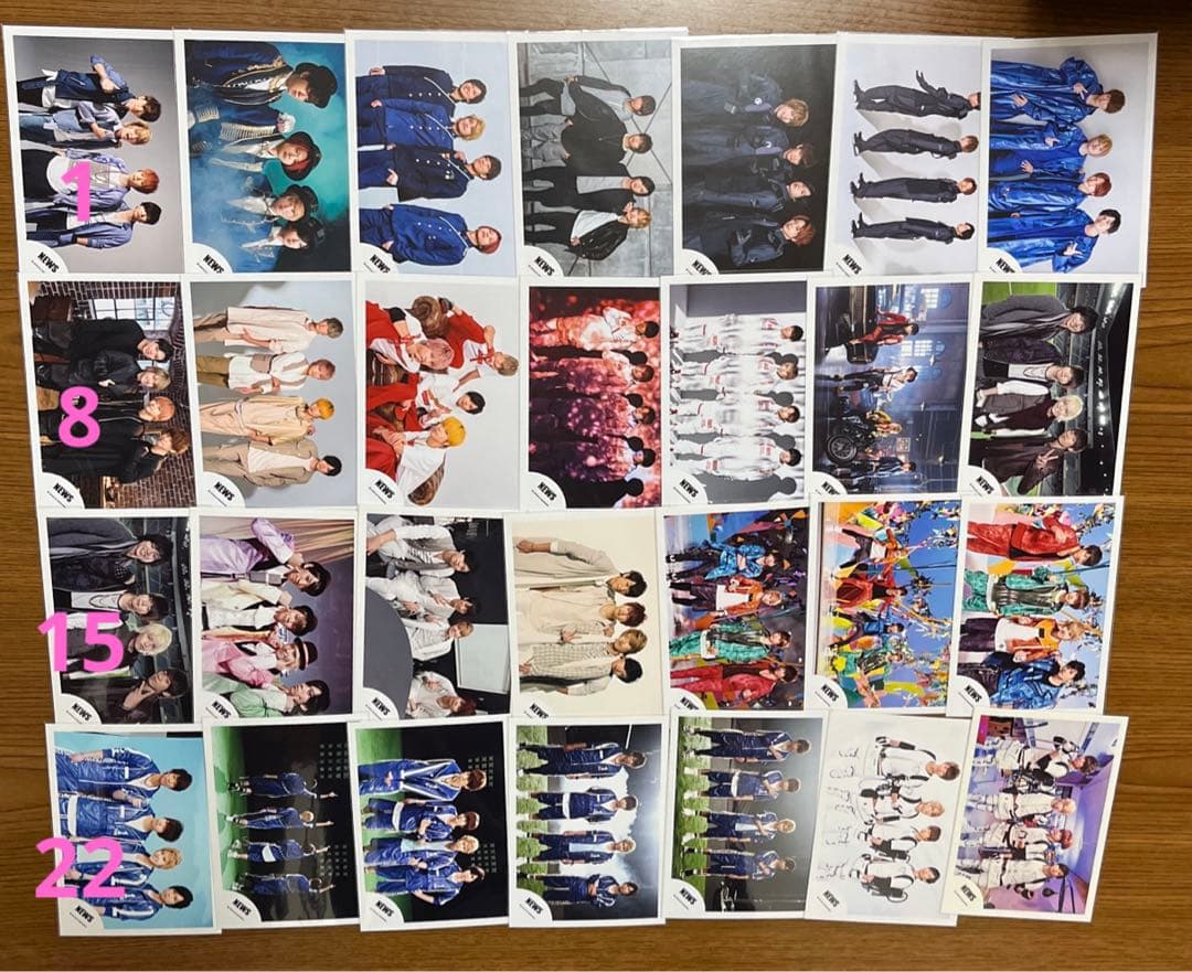 バラ売り可❗️ NEWS 公式写真 集合 まとめ売り