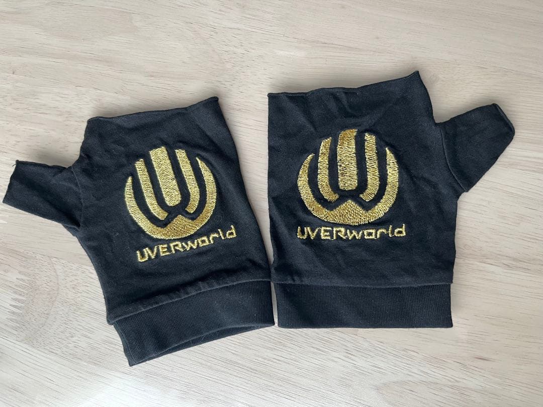 UVERworld グローブ　ゴールド