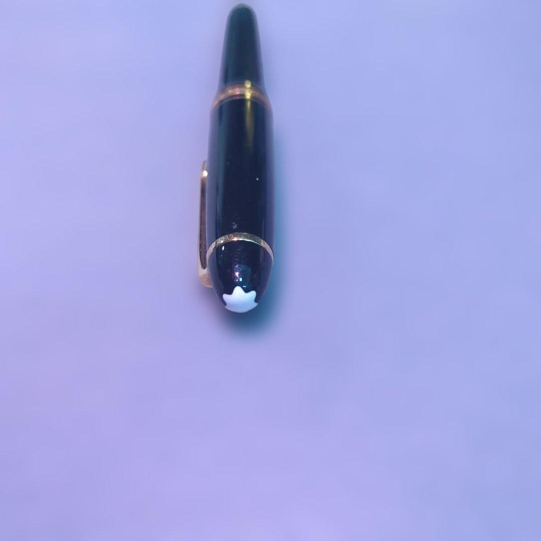 モンブラン　ボールペン 黒 ゴールド