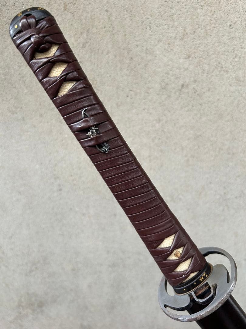 最高級 居合刀 二重樋 二筋樋 模造刀 日本刀 模擬刀太刀 脇差 短刀 鍛肌再現