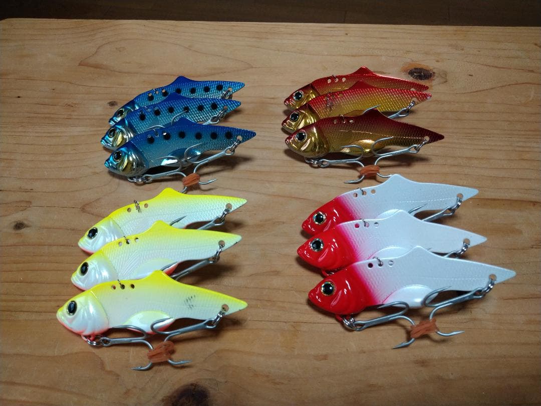 Daiwa　バイブジグ　60g　４色　12個セット