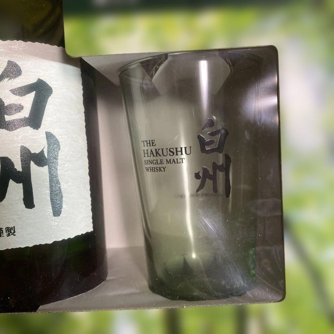 白州 シングルモルトウイスキー 700ml グラス付き