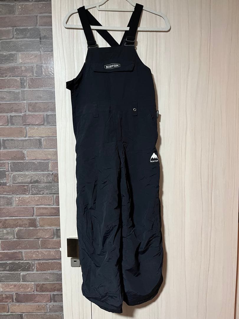 BURTON 子ども用 スキーオーバーオール 黒
