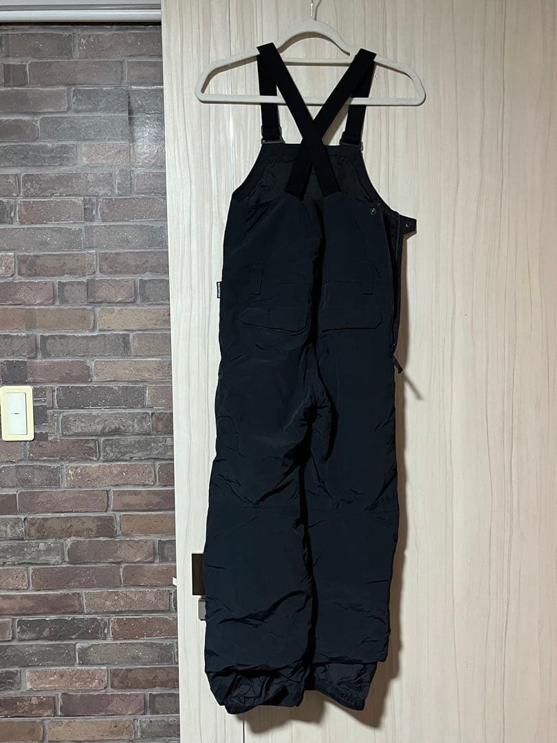 BURTON 子ども用 スキーオーバーオール 黒