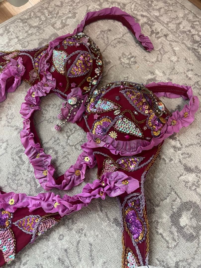 エジプト製　ベリーダンス衣装　オリエンタル