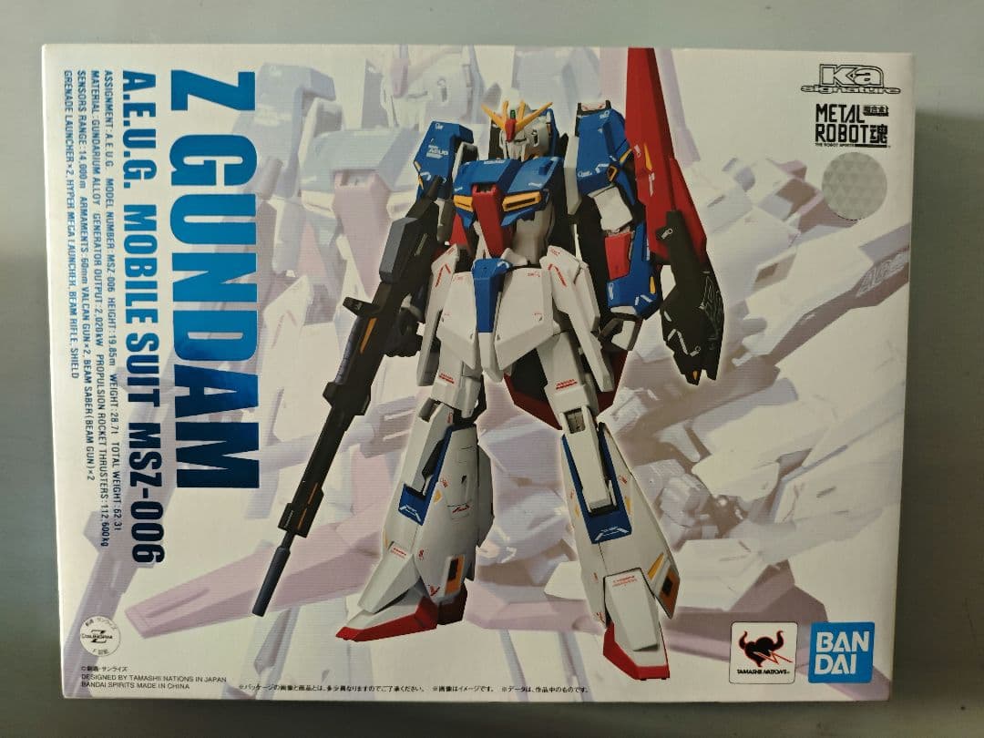 L ROBOT魂 Zガンダム Ka signature メタルロボット魂
