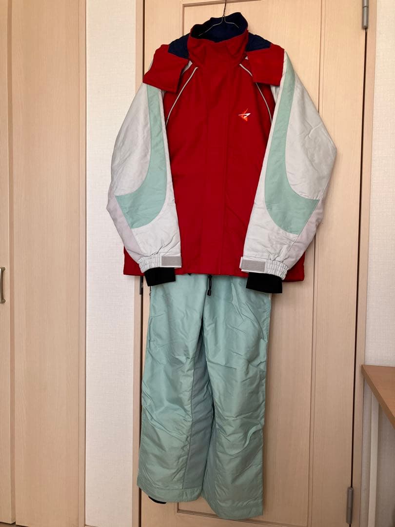 asics アシックス スノボ・スキーウェア上下　メンズL