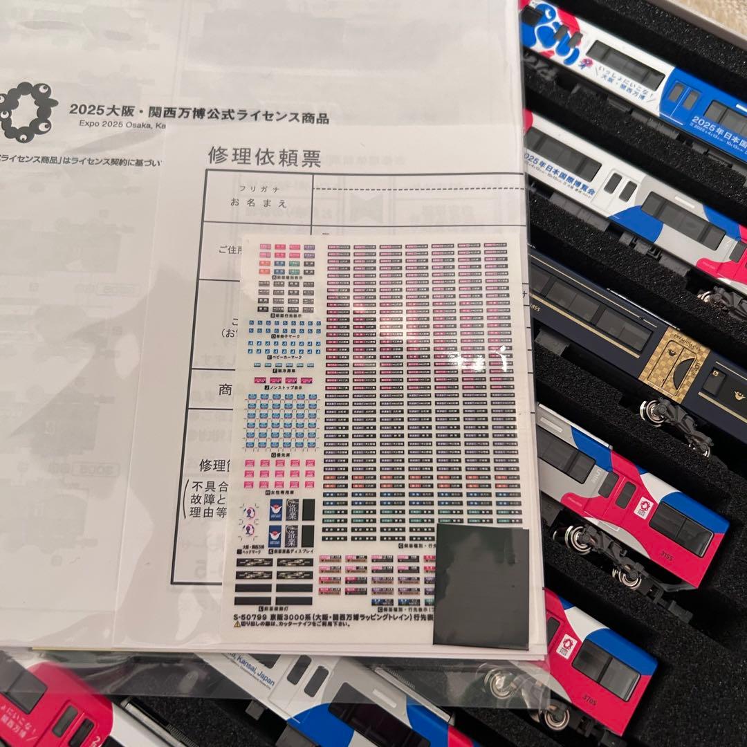 グリーンマックス 50799 京阪3000系(大阪・関西万博ラッピングトレイン