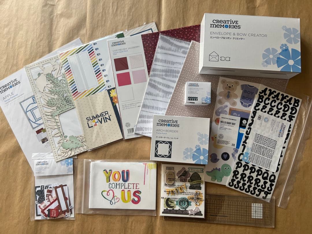 Creative Memories アルバム用アイテムセット