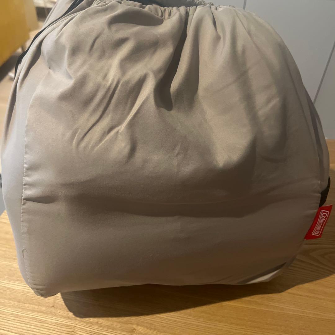 未使用品コールマン 寝袋 ファミリー2 IN 1 C5 グレージュ色