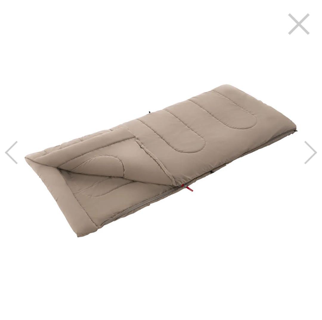 未使用品コールマン 寝袋 ファミリー2 IN 1 C5 グレージュ色