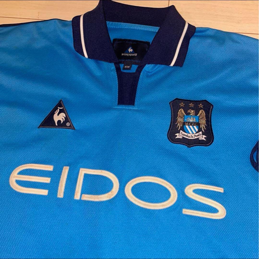 2001-2002 マンチェスターシティ ヴィンテージユニフォーム XL