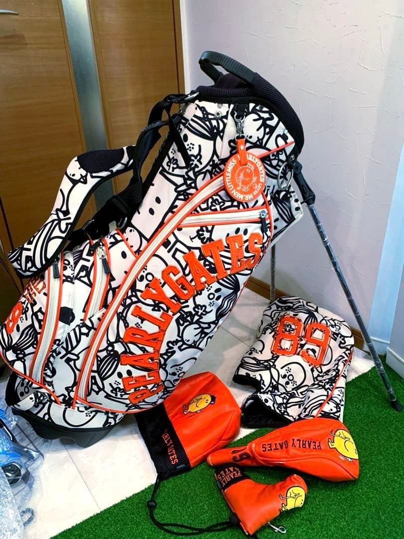 希少　完売　パーリーゲイツ　スタンド　キャディバッグ　ミスターメンリトルミス