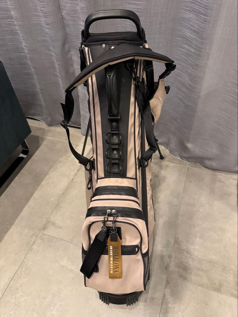 【人気美品】MARK & LONA スタンドバッグ ベージ ュ