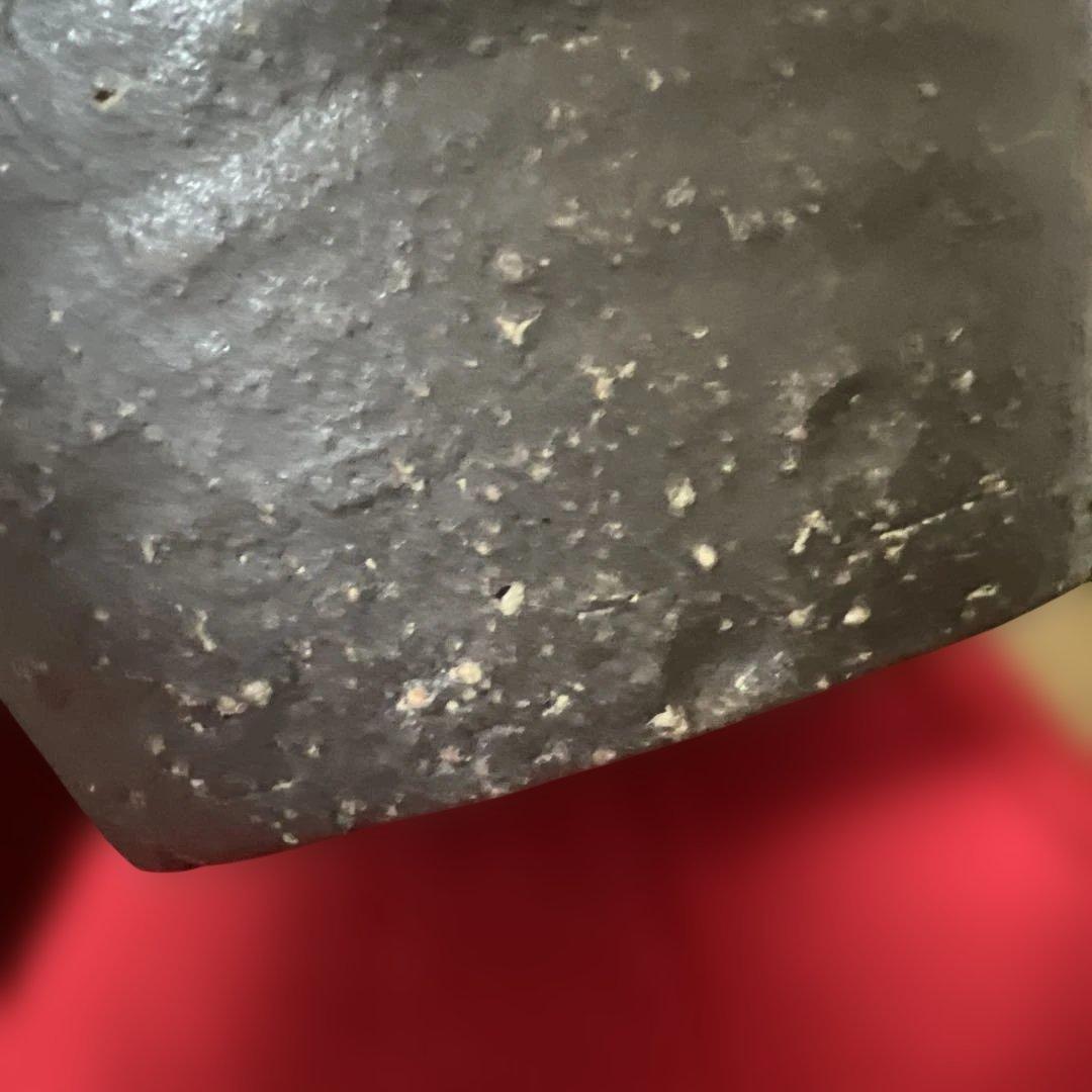 江戸時代　古備前焼　味深い逸品　素朴な味わいがある壺