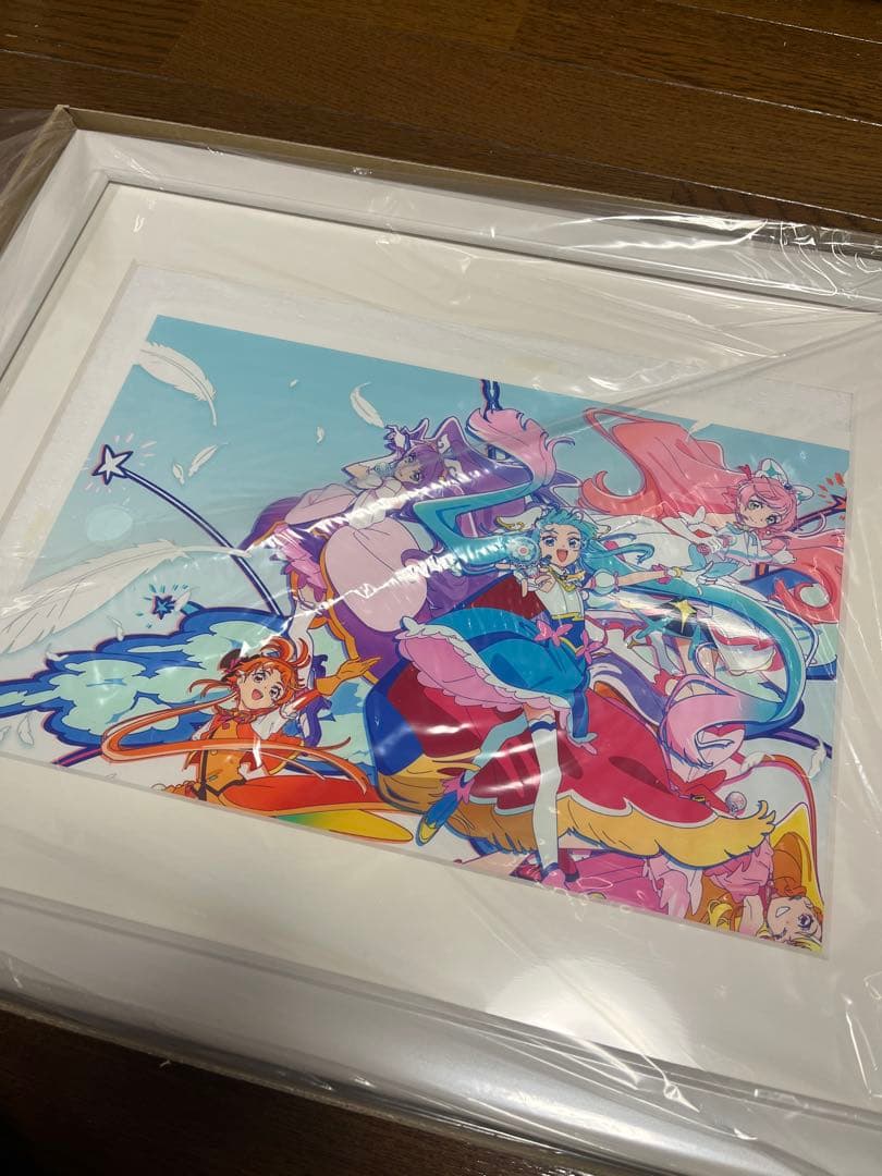 新品 ひろがるスカイ！プリキュア 後期スチール 額装高精細アート 受注生産品