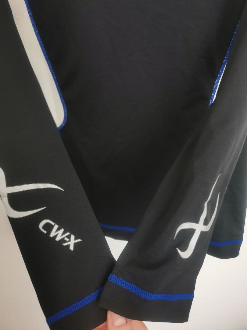 新品 CW-X ワコール メンズ スポーツタイツ、長袖シャツセット
