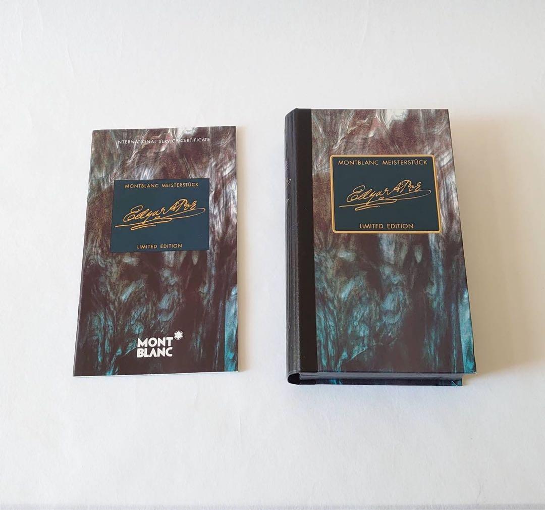 MONTBLANC モンブラン 万年筆 (作家シリーズ: エドガーアランポー)