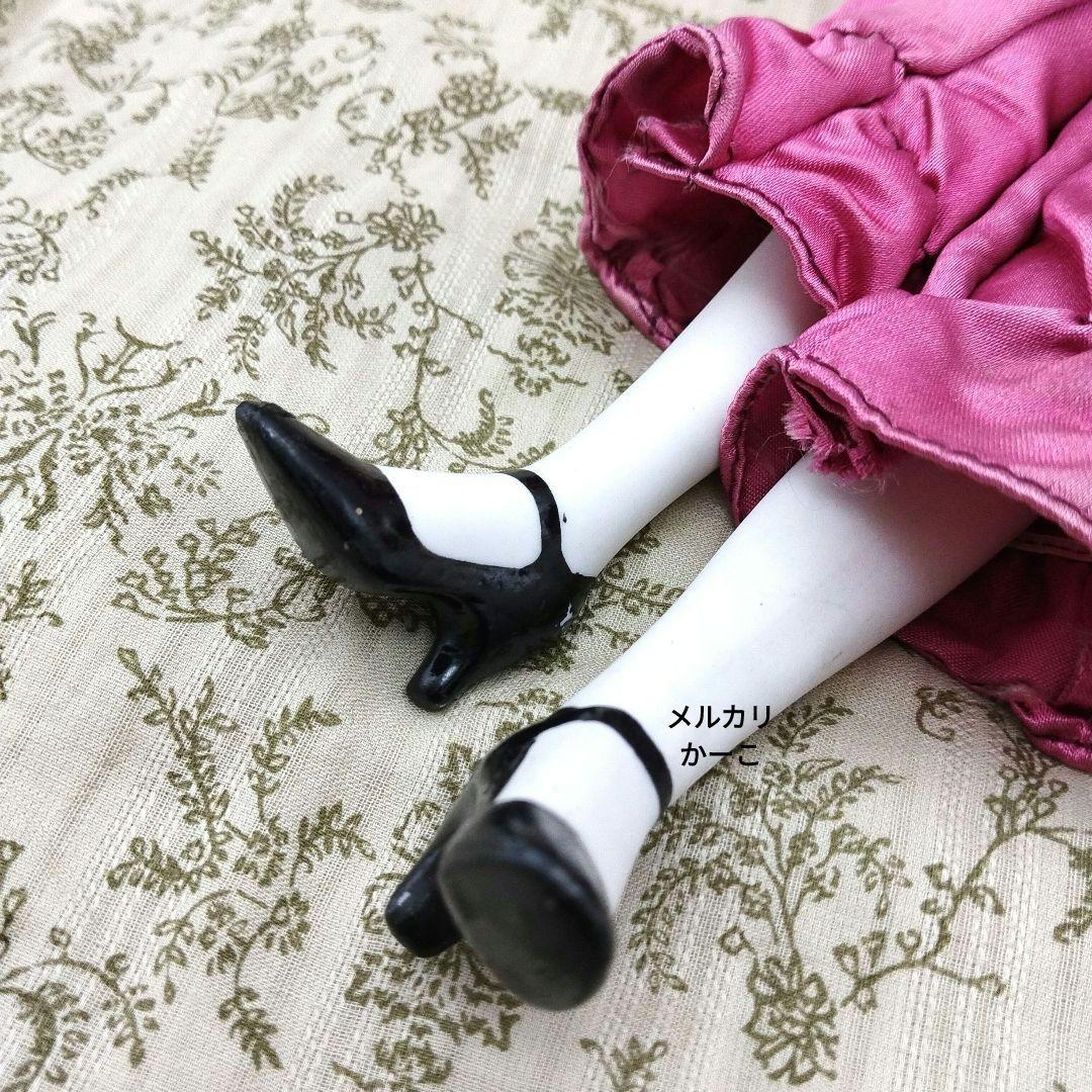 ピエロ　ビスクドール　ヴィンテージ　アンティーク　人形