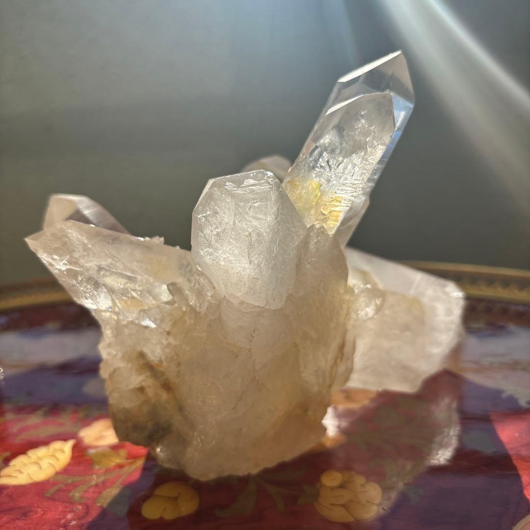 トマスゴンサガ水晶クラスター 約1.2Kg 極美品