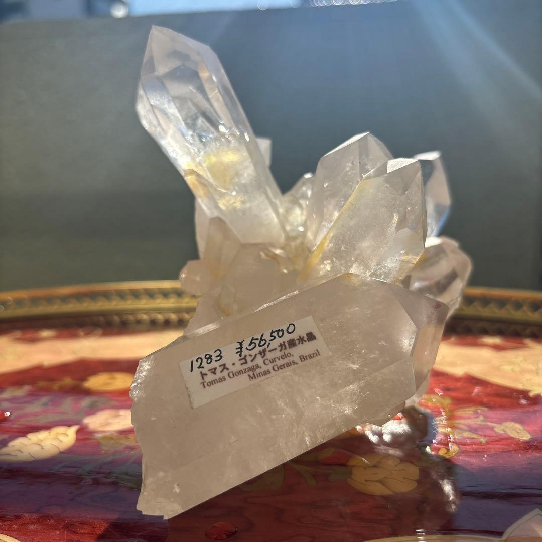 トマスゴンサガ水晶クラスター 約1.2Kg 極美品