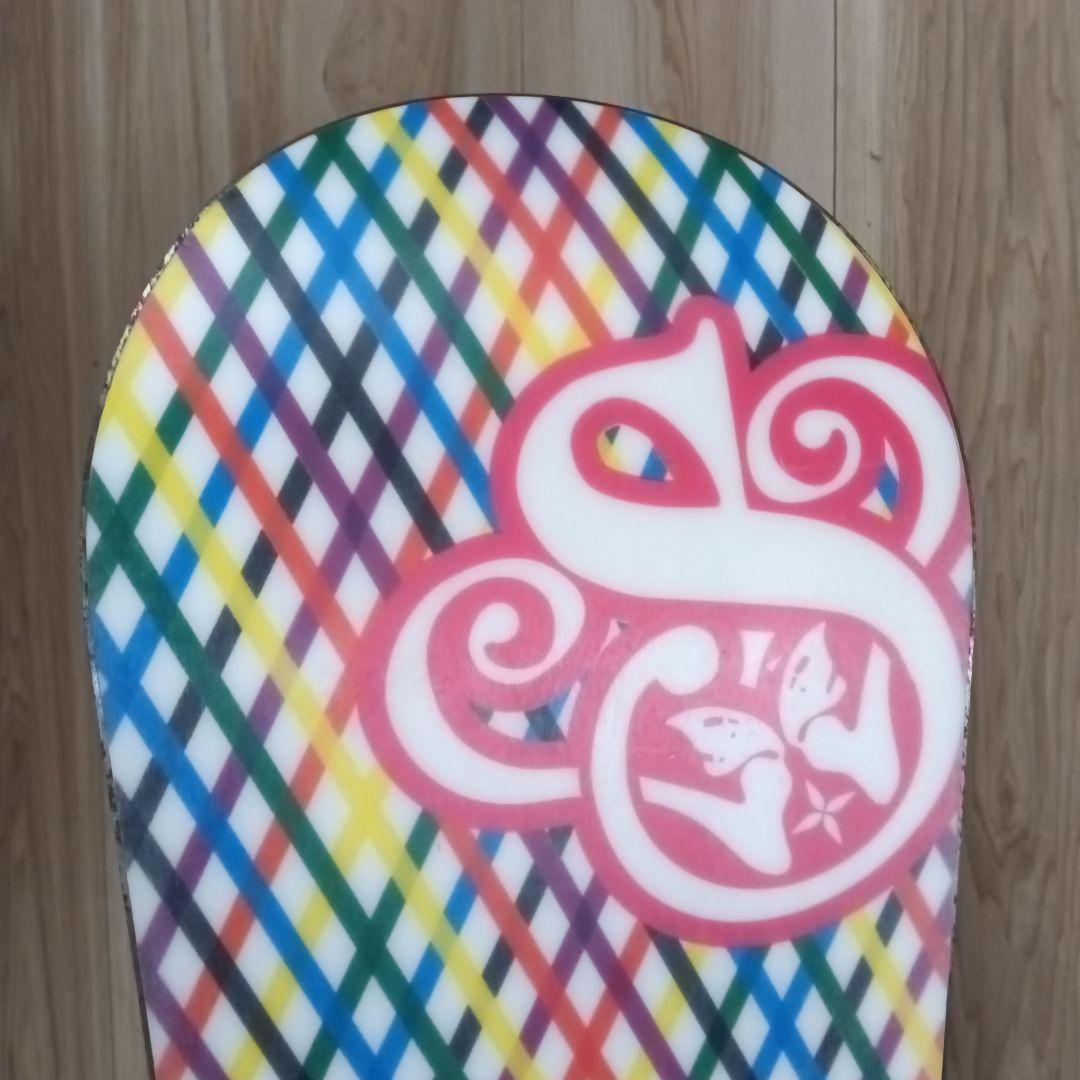 【訳あり】swivel 　スノーボード　139cm　板　ビンディング　2点セット