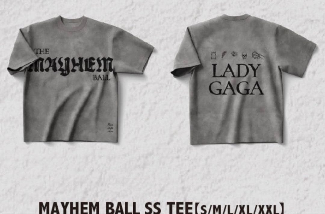 新品LADY GAGA THE MAYHEM BALL Tシャツ M