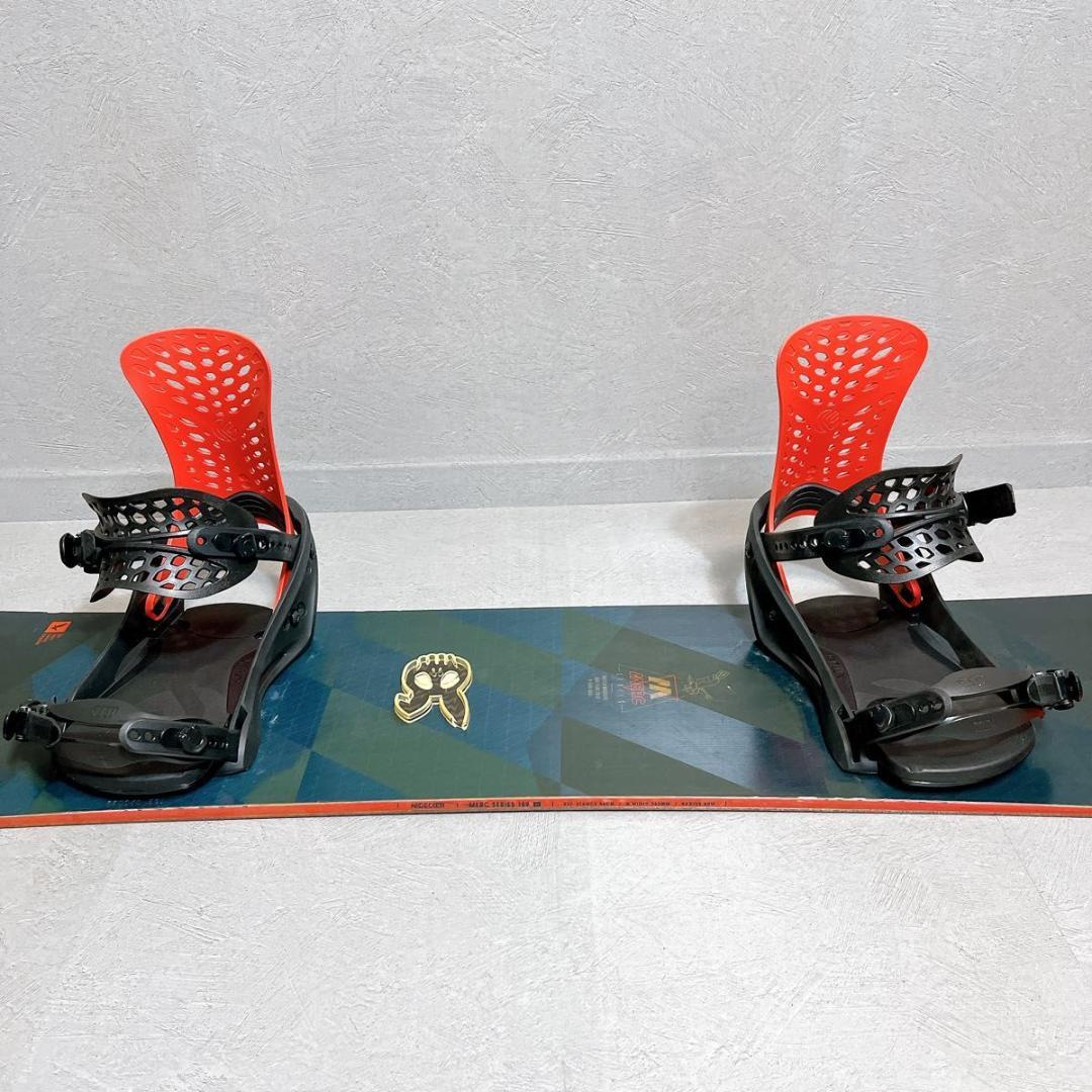 NIDECKER MERC FLUX PR スノーボード ビンディング グラトリ