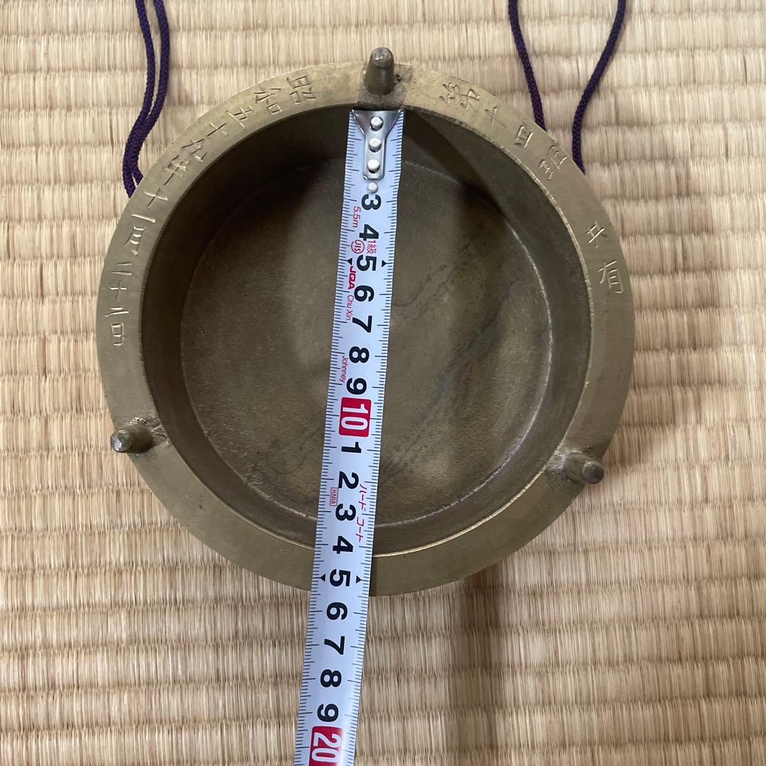 摺鉦　当たり鉦　当り鉦　 当鉦 　チャンチキ　二つ耳