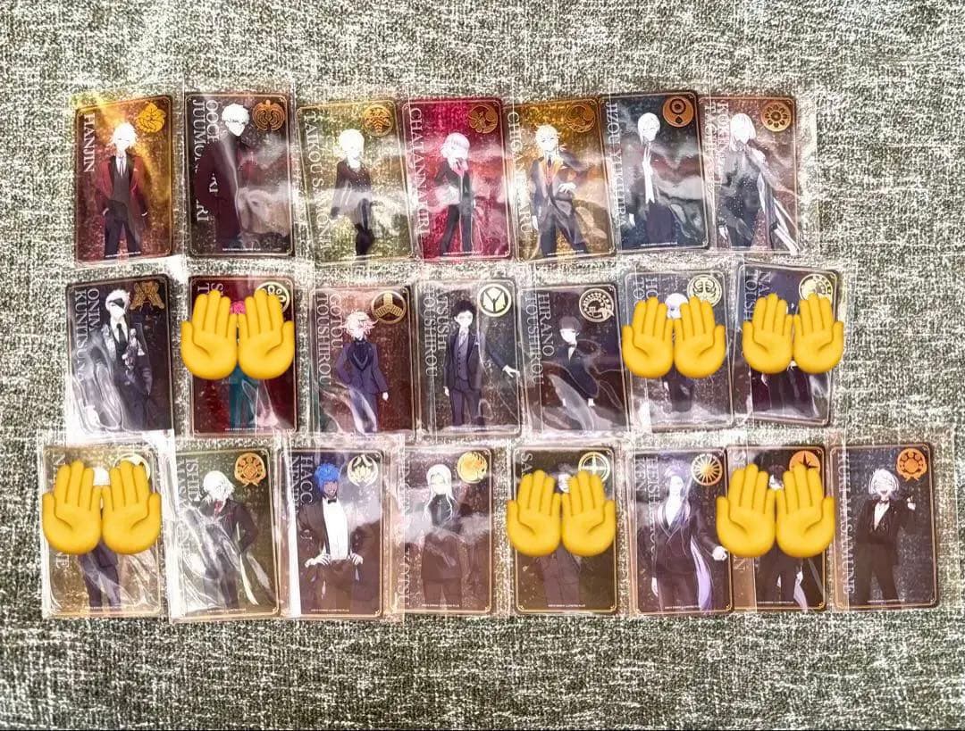 刀剣乱舞　本丸博　箔押しクリアカード