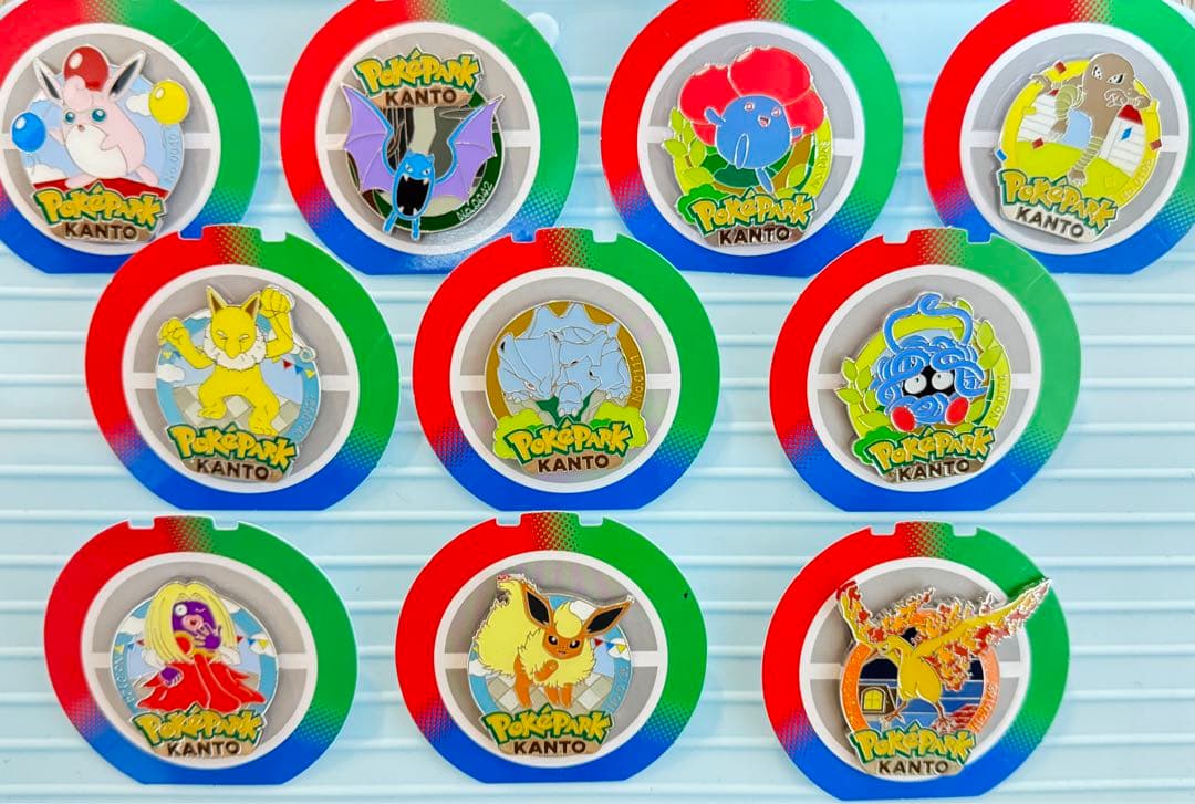 ポケパークカントー限定ピンズセット