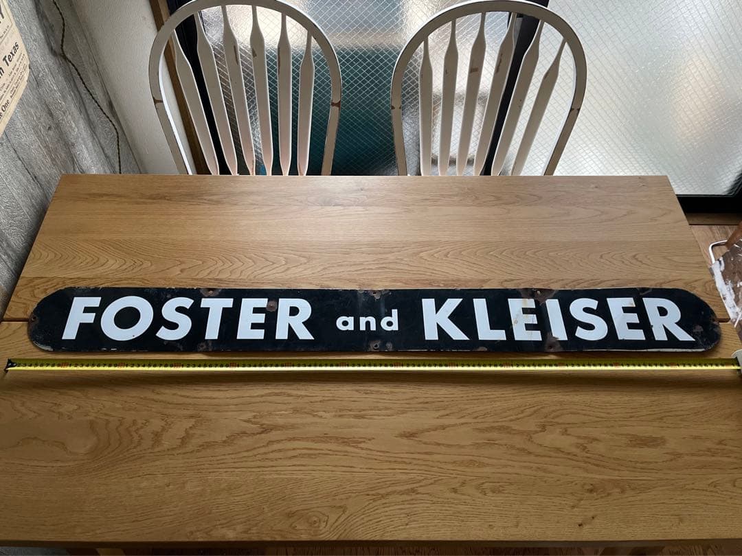 ヴィンテージサイン Foster and Kleiser フォスター&クレイザー