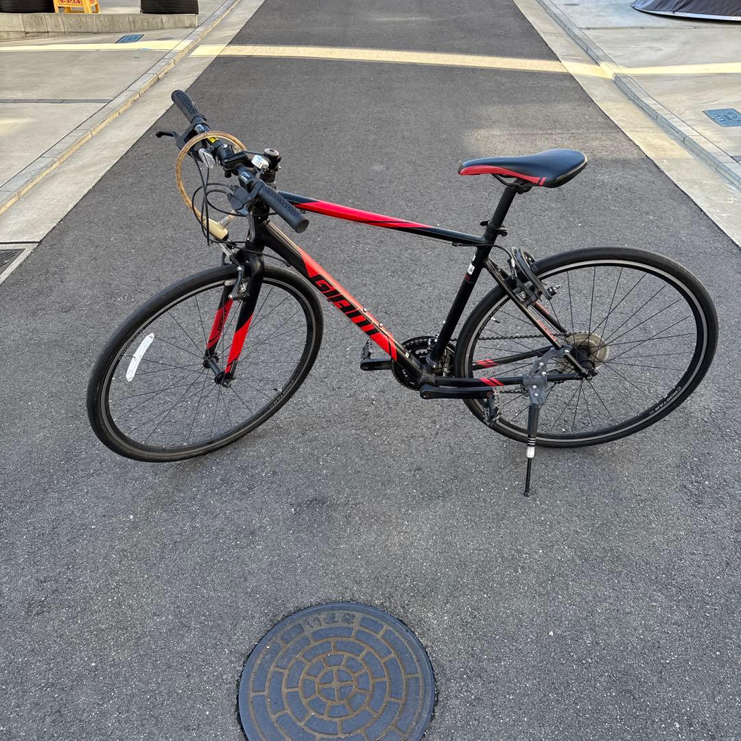 Giant ロードバイク 赤/黒 700C