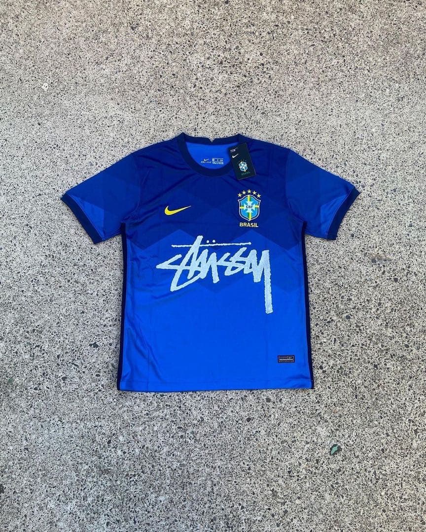 Nike Brasil フットボールジャージ XL STUSSY