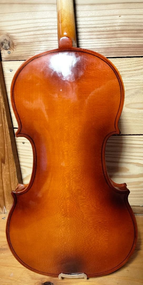 木製バイオリン フルサイズ 4/4 木製弓 • ケース・肩当・松脂付き