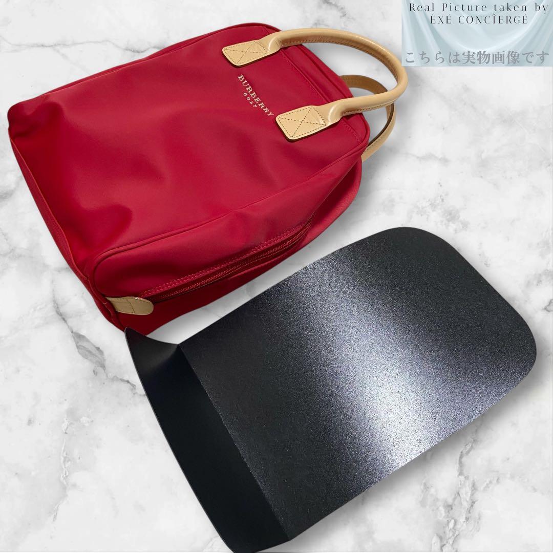 バーバリー ゴルフ 未使用 ウォーターリペレント ナイロンレザーシューズバッグ