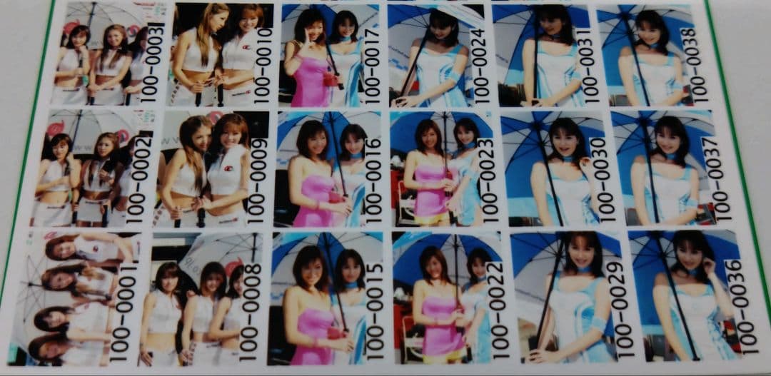 レースクイーン　写真　はがきサイズ　38枚　青柳玲麻　他　ロードレース　アイドル