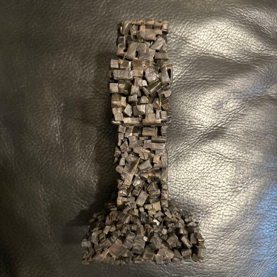 希少CHROME HEARTS エボニー製オーナメントオブジェ ブラウン