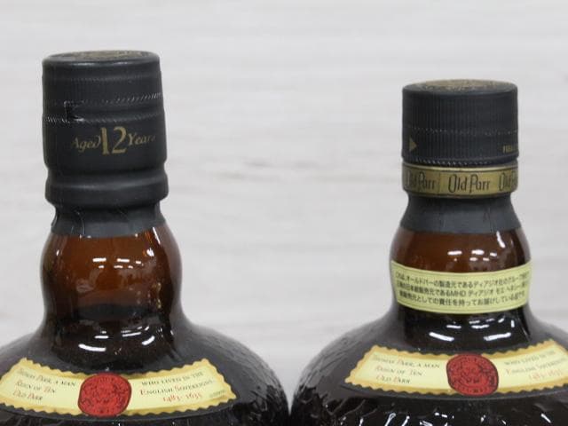 ▲未開栓/古酒 7本セット オールドパー12年Deluxe スコッチウイスキー