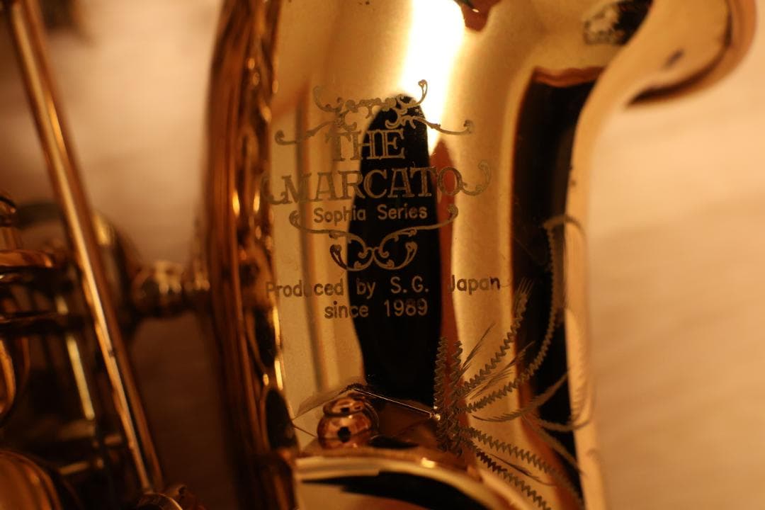 アルトサックス　下倉楽器　MARCATO　AL-500(?)　1995年