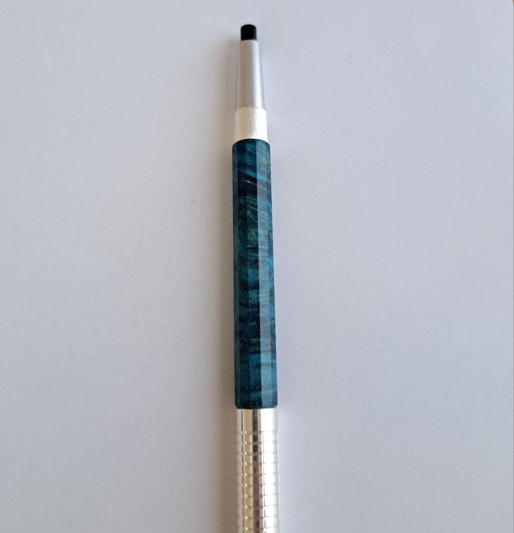 シャープタンク チューニングシャープ pg5カスタム スタビライズドウッド 青緑