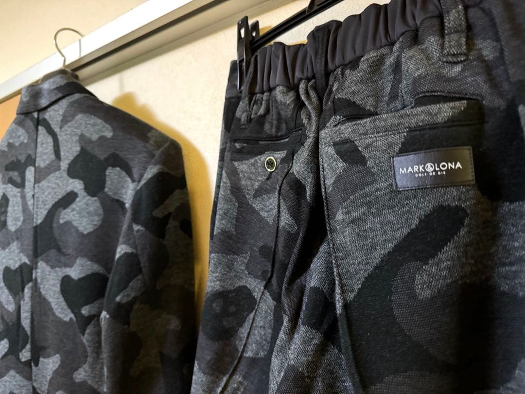 新品未使用　MARK&LONA マークアンドロナ　スーツセット44ブラック