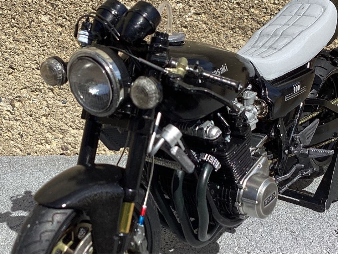 バイクプラモデル　族車　アオシマ1/12 Z1(ジャンク品)